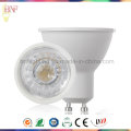 GU10 LED COB Thermalplastic Scheinwerfer für 3W / 5W / 7W mit Ce Saso